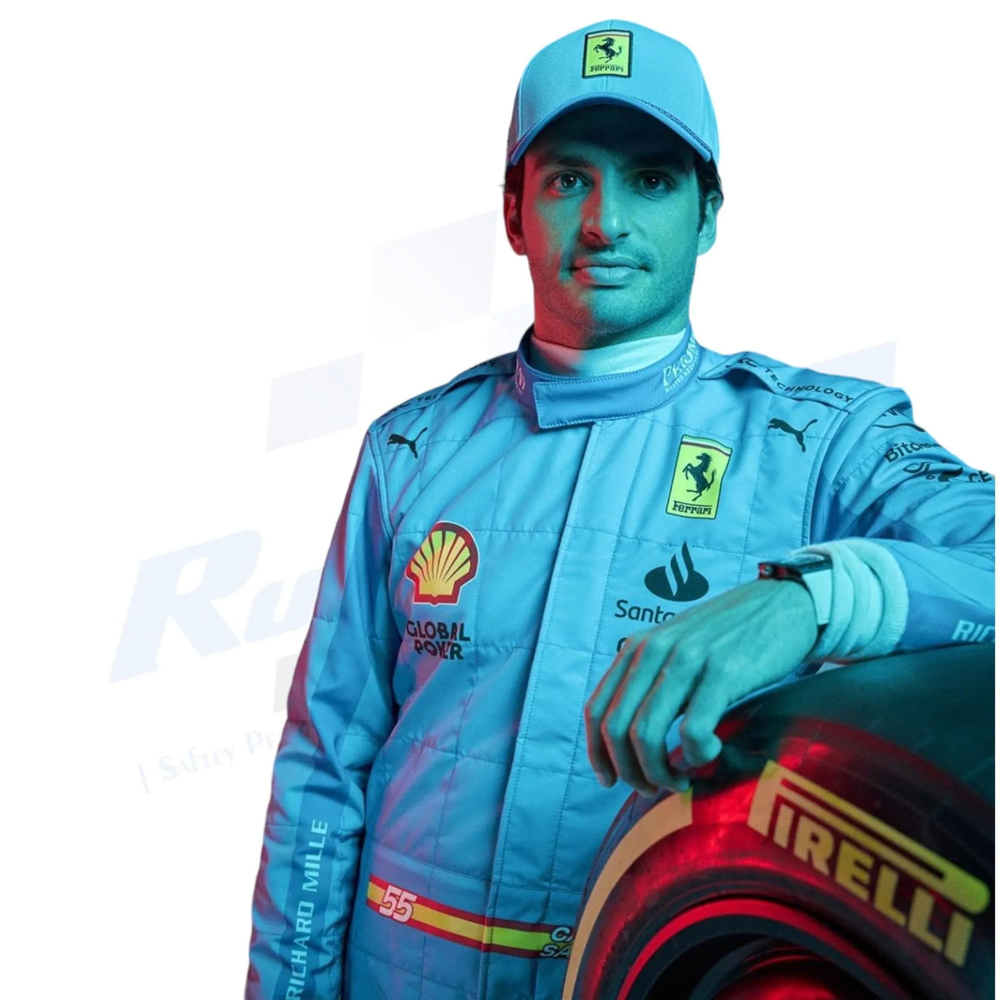 2024 Scuderia Ferrari F1 Miami Grand Prix Race Suit