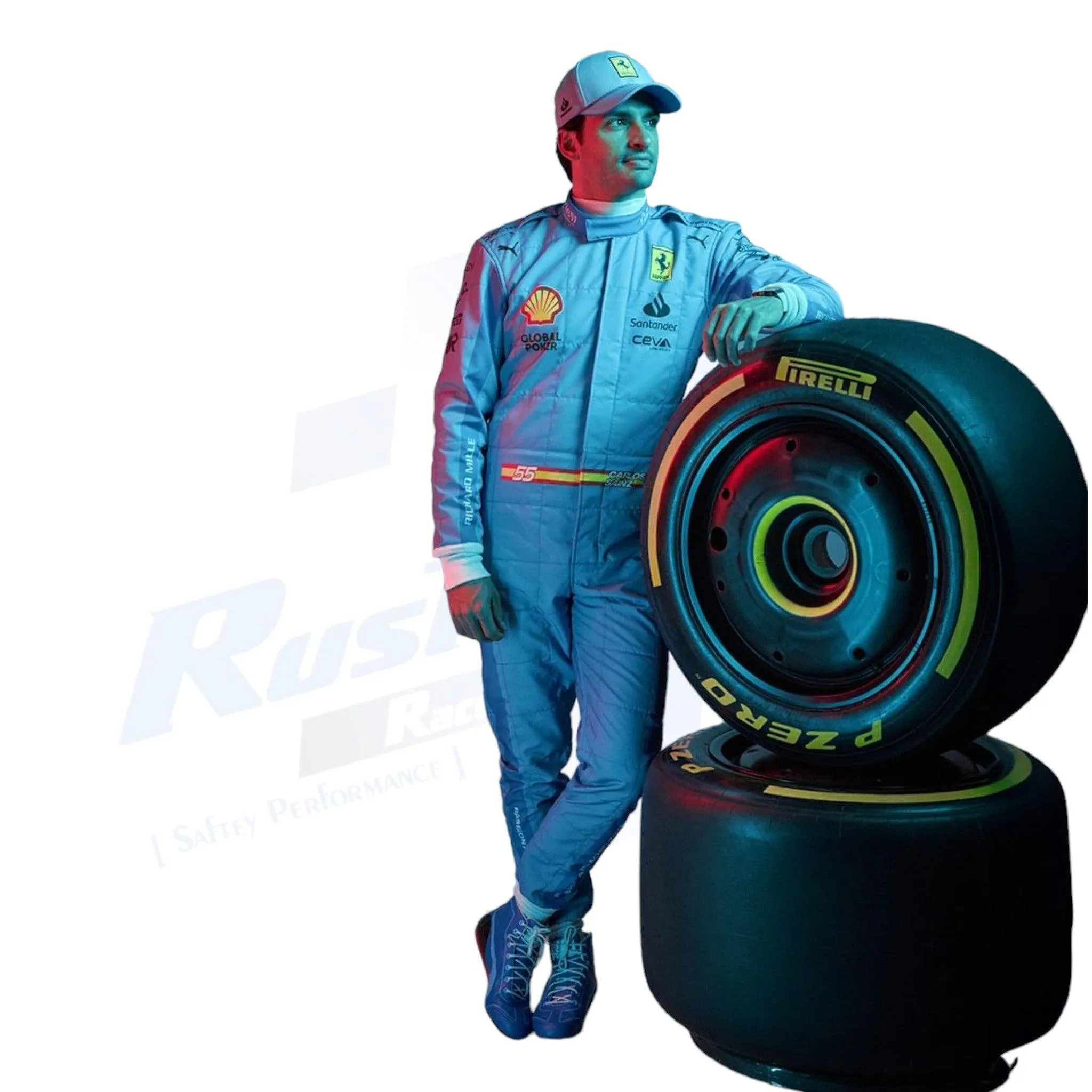 2024 Scuderia Ferrari F1 Miami Grand Prix Race Suit