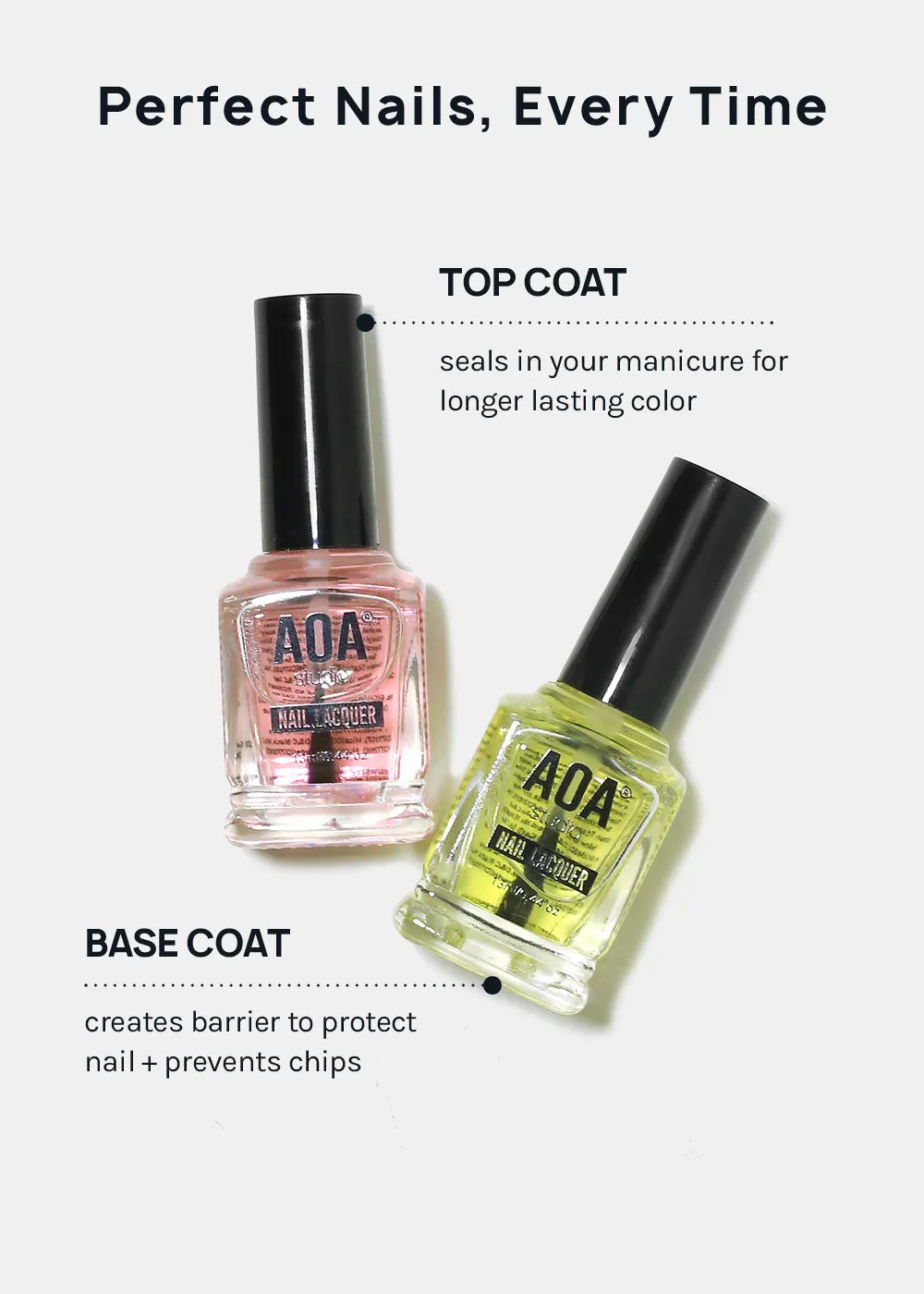 AOA Studio Nail Polish- The Coats