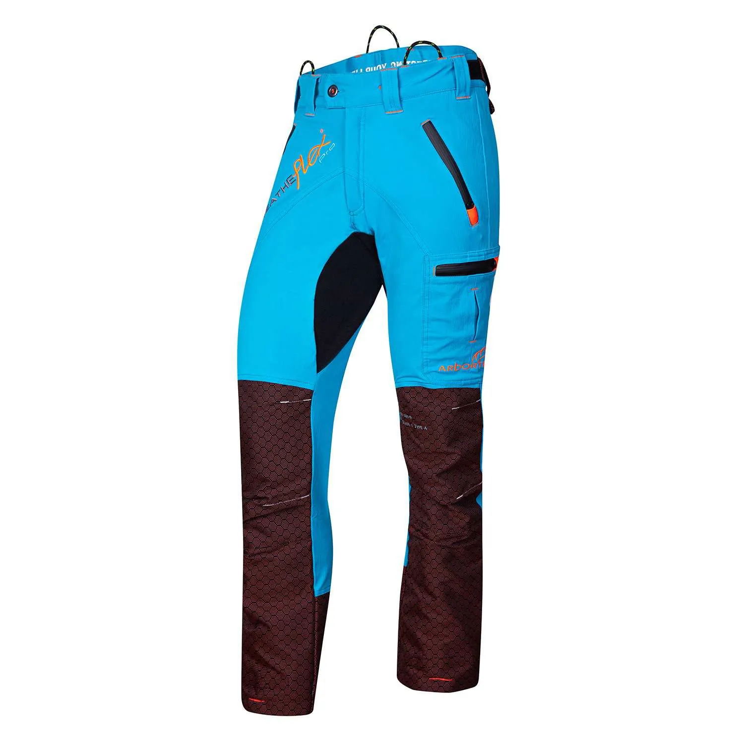 AT4071 Freestyle Chainsaw Pants Design C Class 1 - Aqua