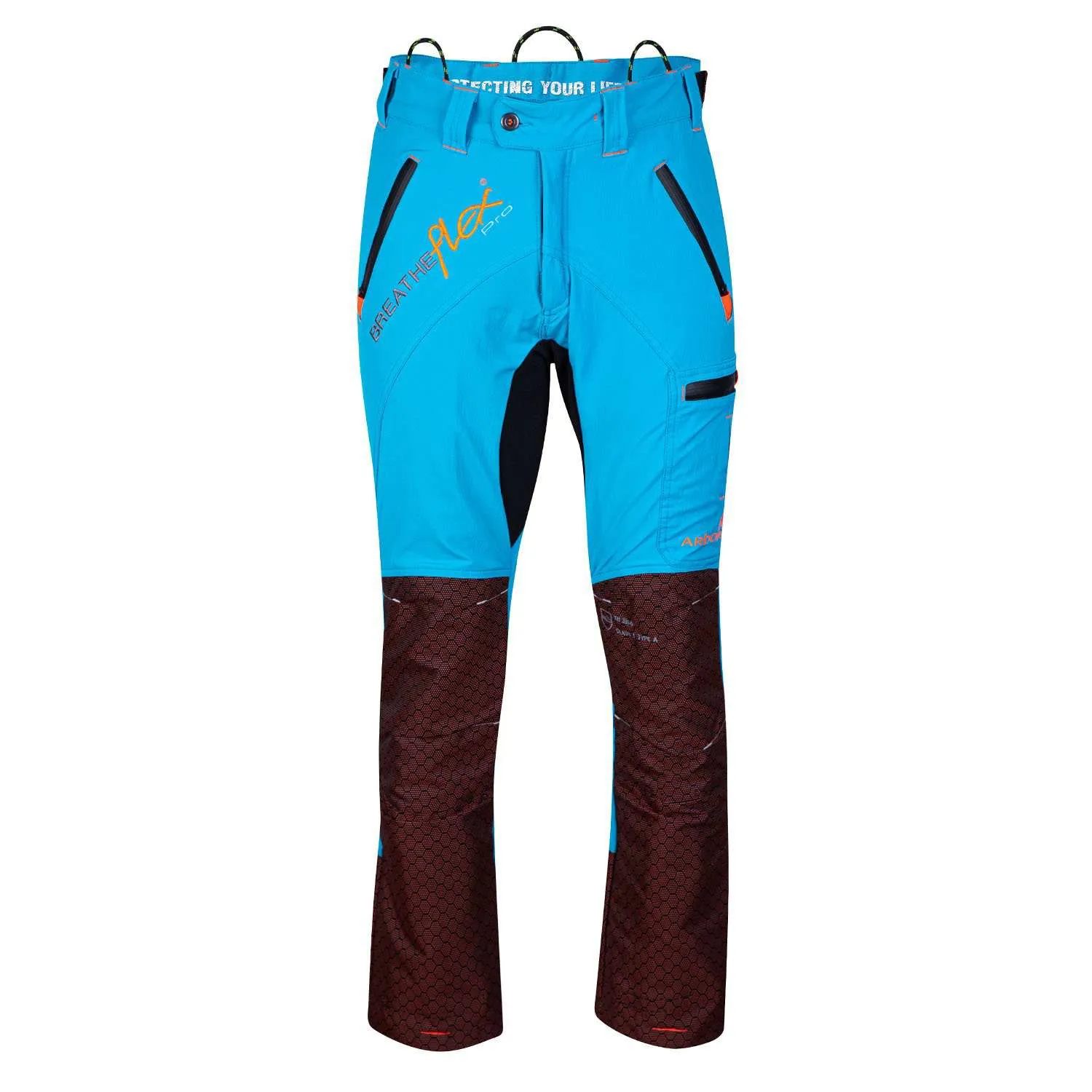 AT4071 Freestyle Chainsaw Pants Design C Class 1 - Aqua