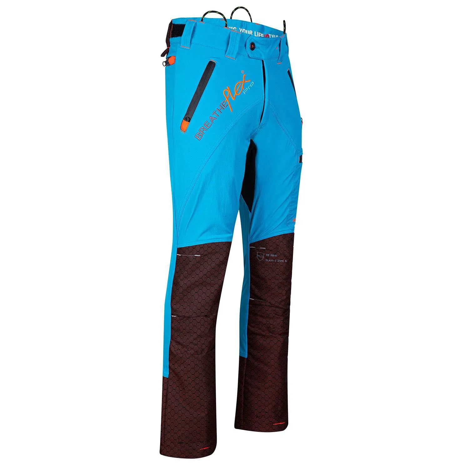 AT4071 Freestyle Chainsaw Pants Design C Class 1 - Aqua