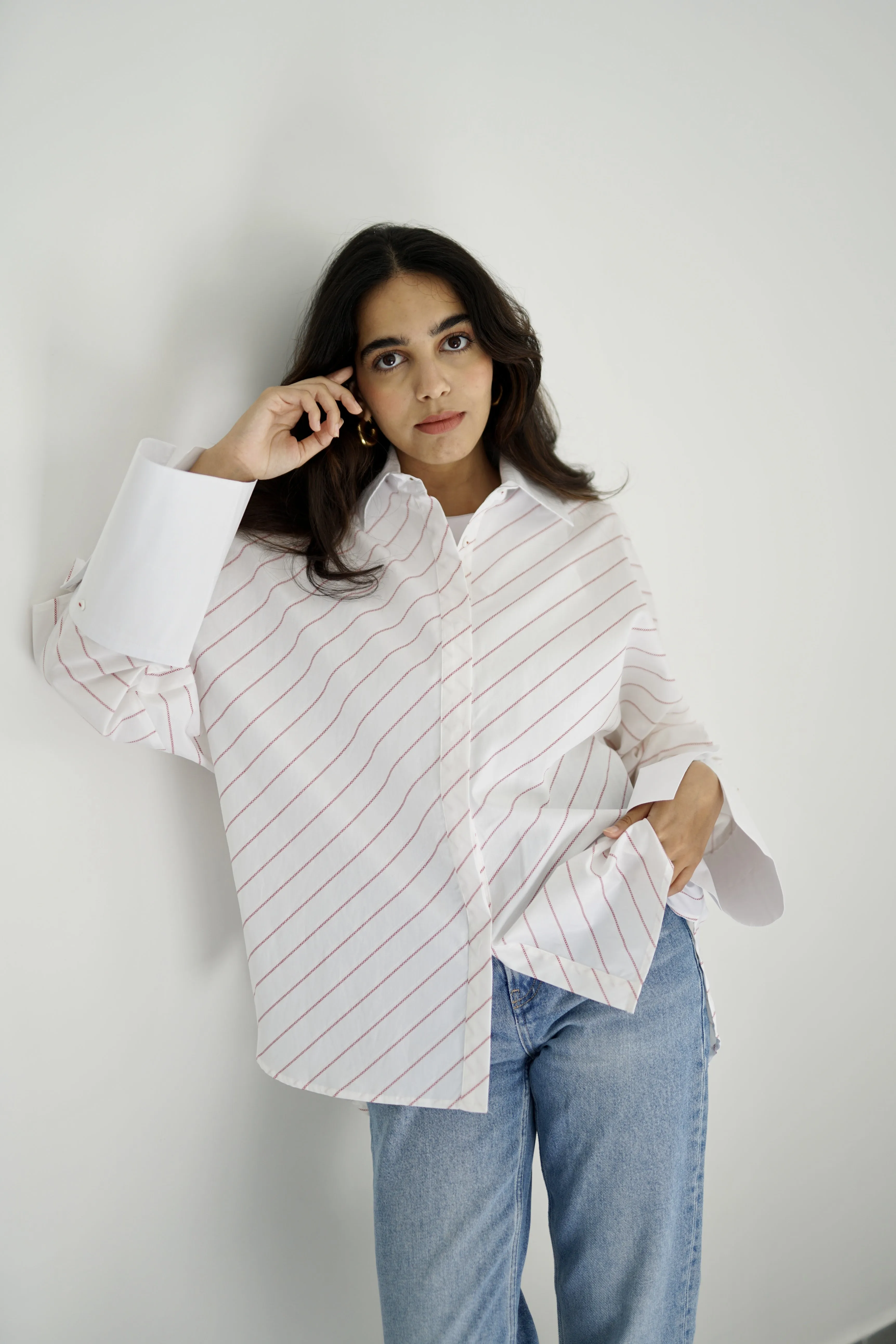 BLOOM - Oversized button down shirt