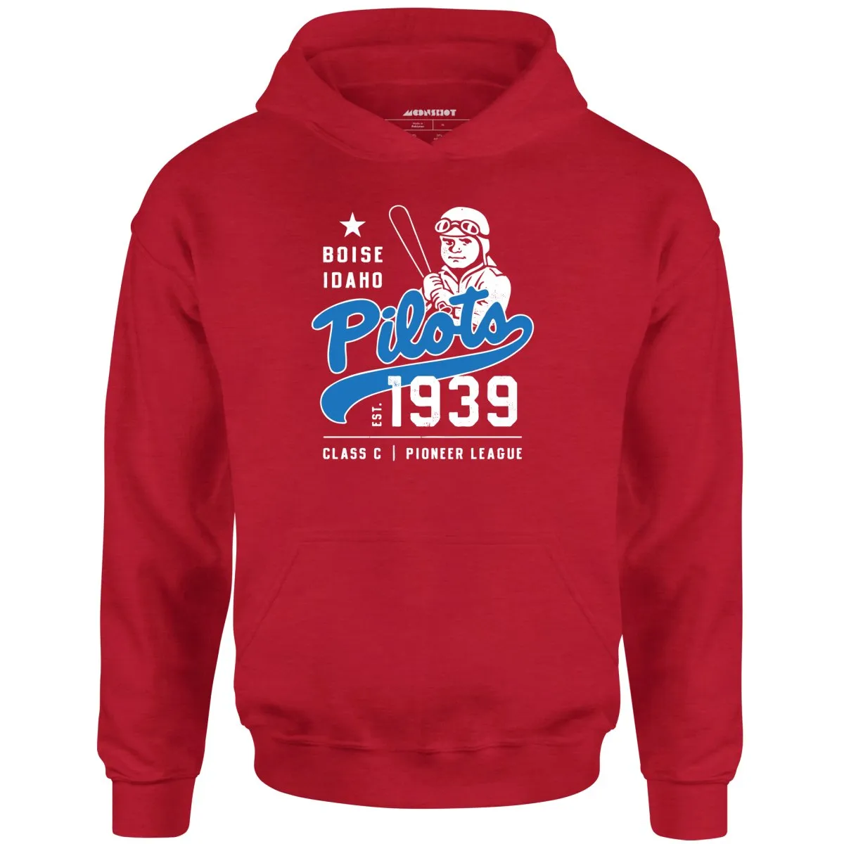 Boise Pilots - Idaho - Vintage Defunct Baseball Teams - Unisex Hoodie