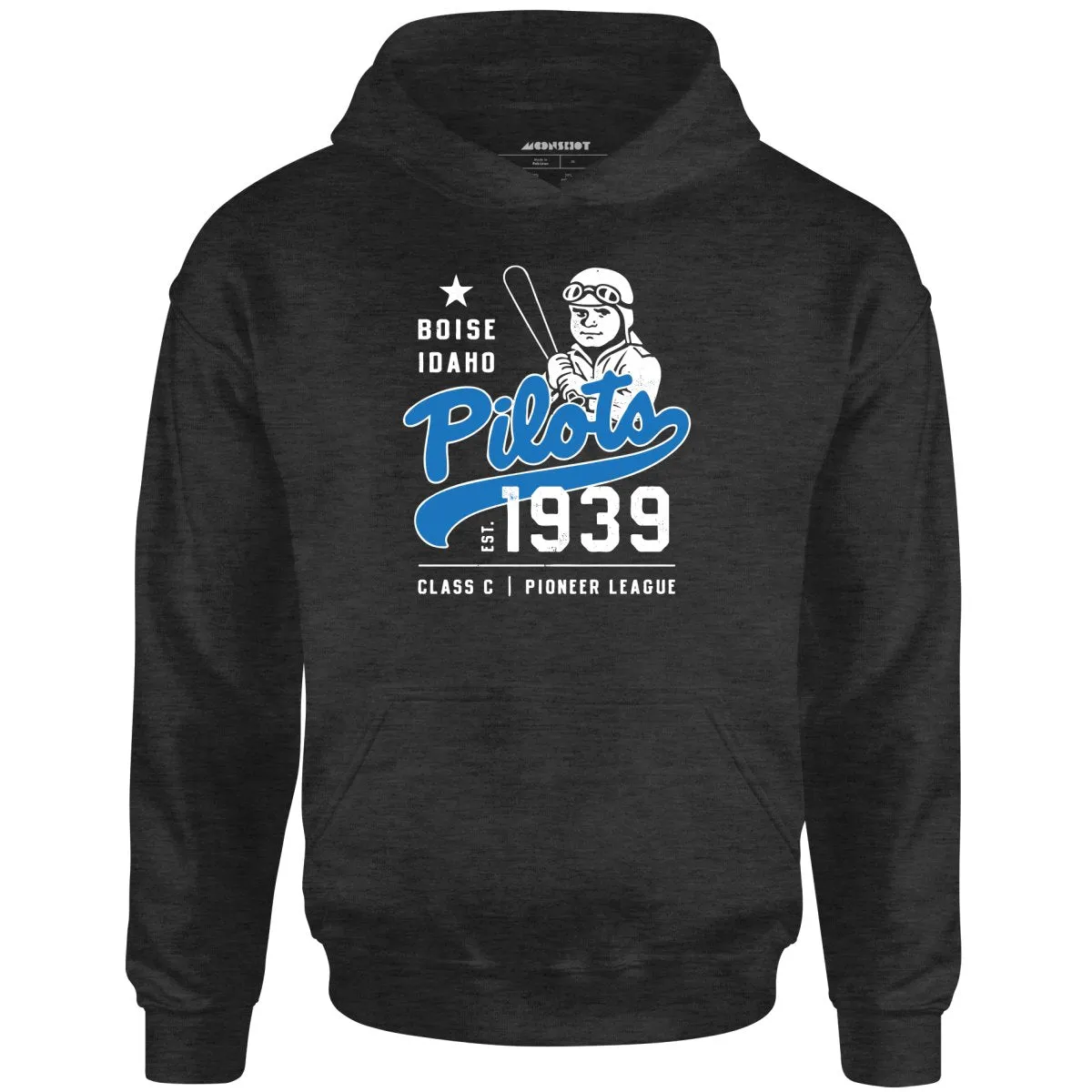 Boise Pilots - Idaho - Vintage Defunct Baseball Teams - Unisex Hoodie