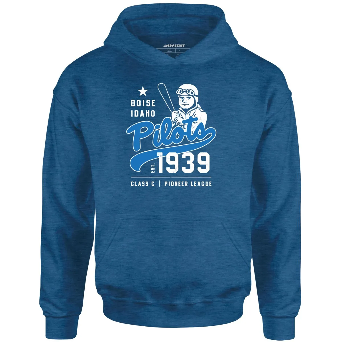 Boise Pilots - Idaho - Vintage Defunct Baseball Teams - Unisex Hoodie