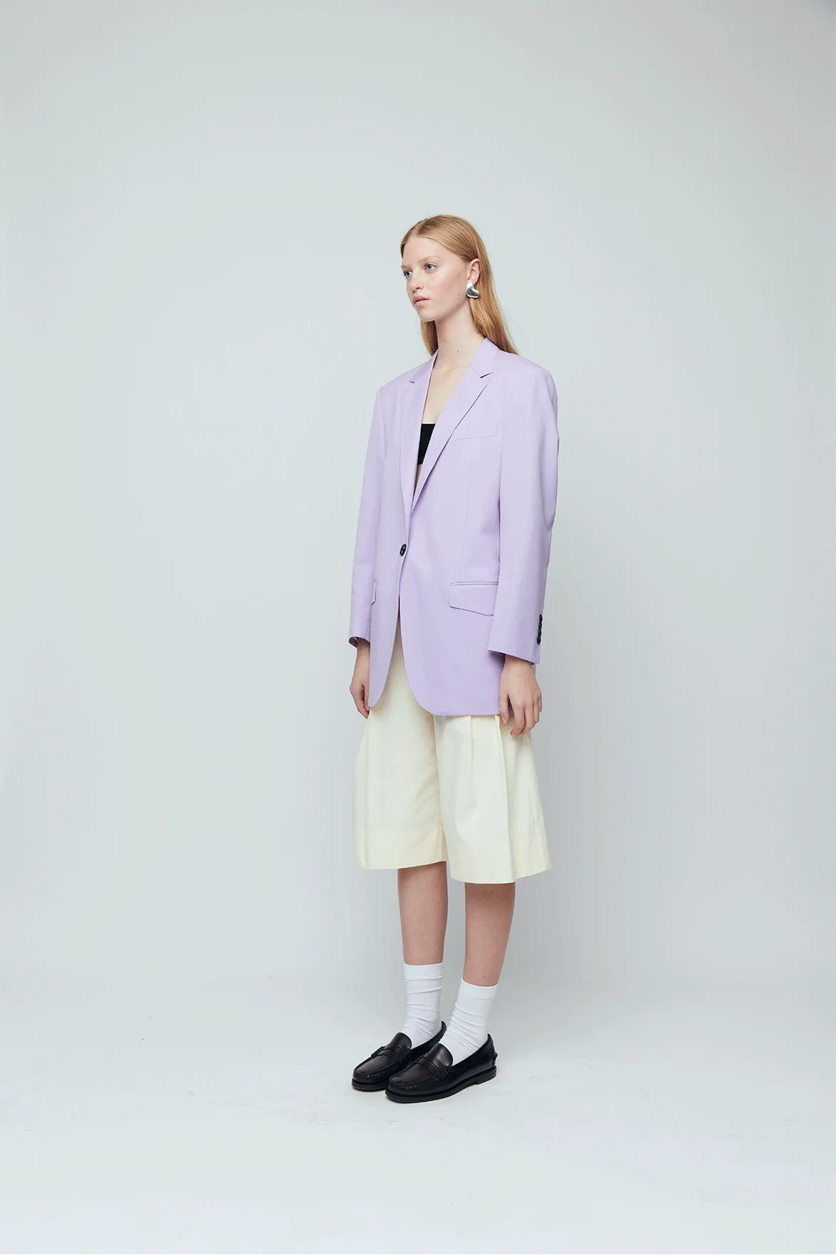 Boxy Blazer - Lavender