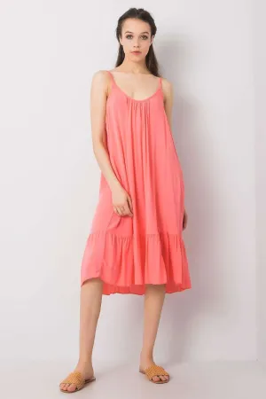 Chic Summer Strapless Flare Dress - Breezy Viscose Blend