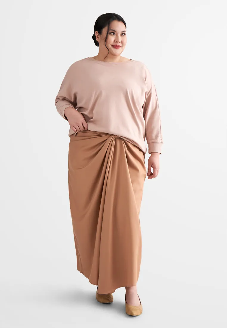 Cik Semi-Instant Minimalist Pario Skirt - Wasabi Green