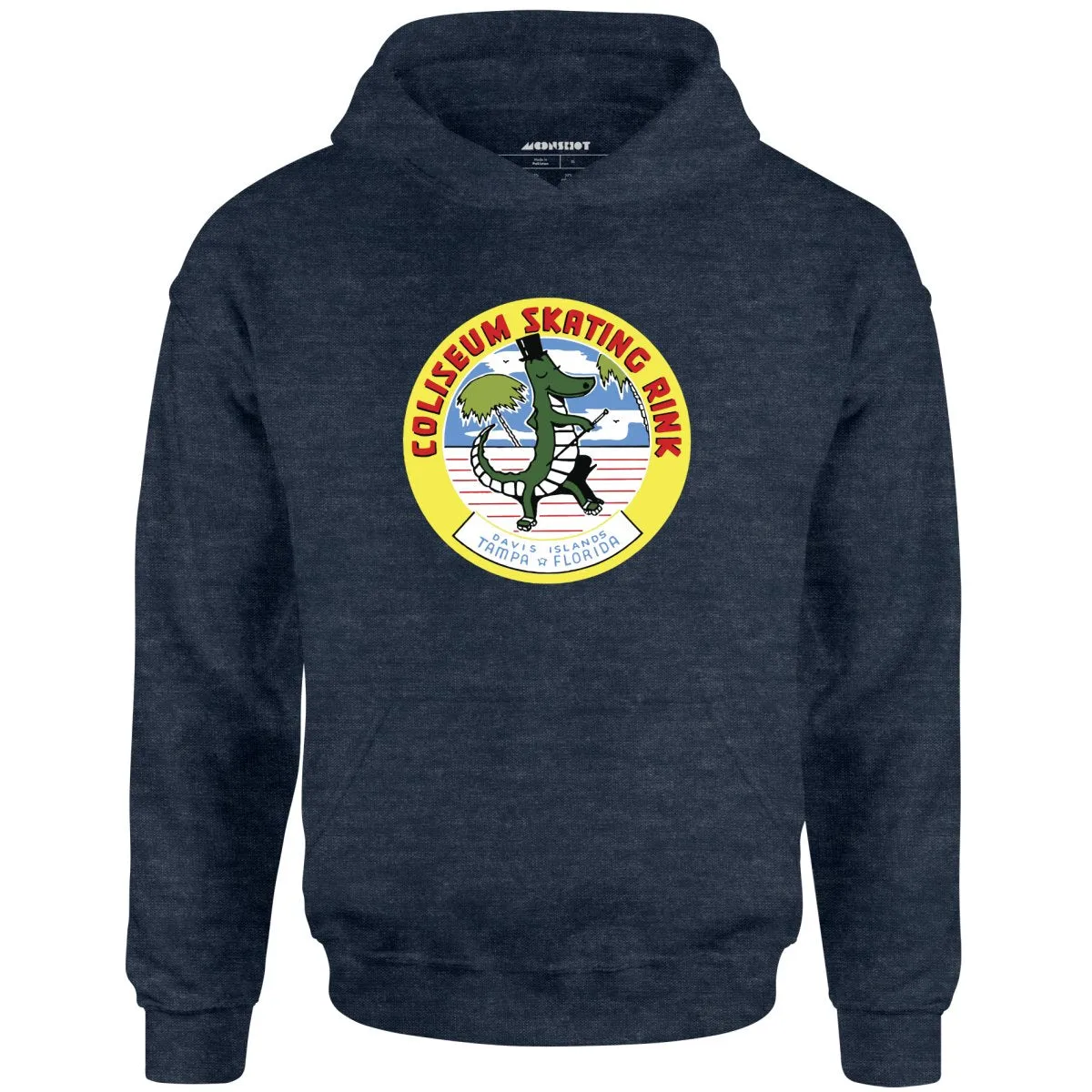 Coliseum - Tampa, FL - Vintage Roller Rink - Unisex Hoodie