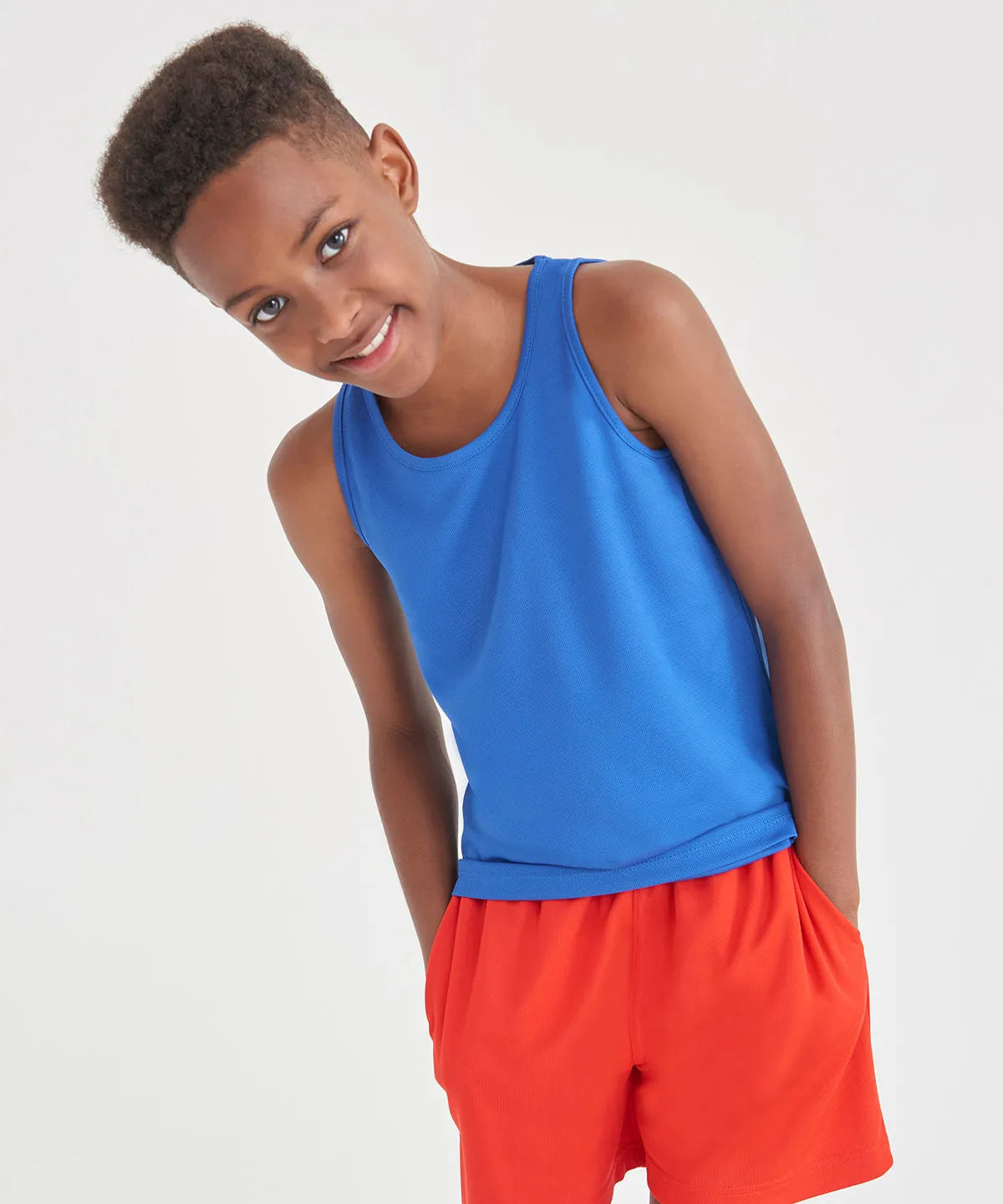 Electric Orange - Kids cool vest