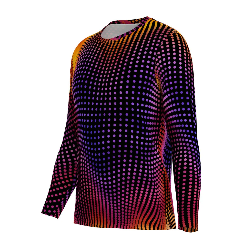 FMR Men's Illusion Long Sleeve Running Shirt