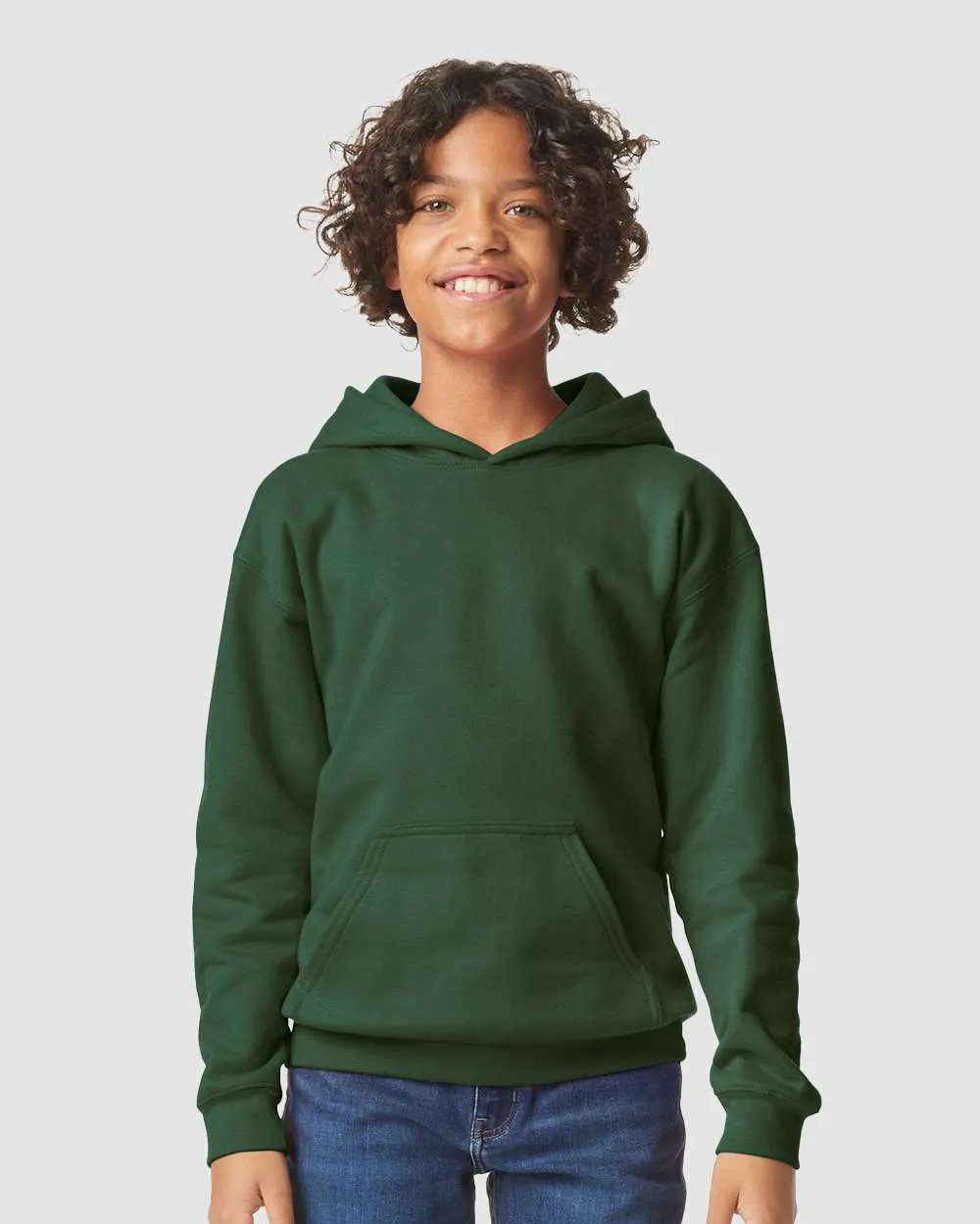 Gildan Softstyle® Youth Midweight Hooded Sweatshirt SF500B