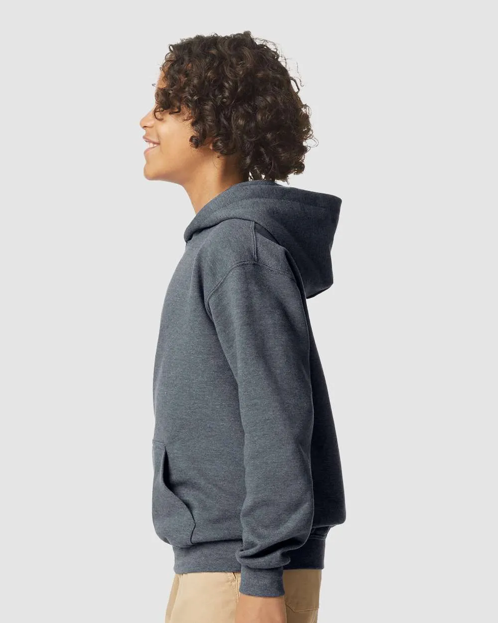 Gildan Softstyle® Youth Midweight Hooded Sweatshirt SF500B