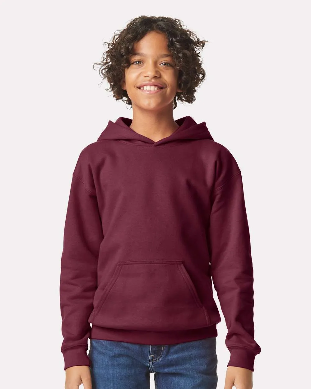 Gildan Softstyle® Youth Midweight Hooded Sweatshirt SF500B