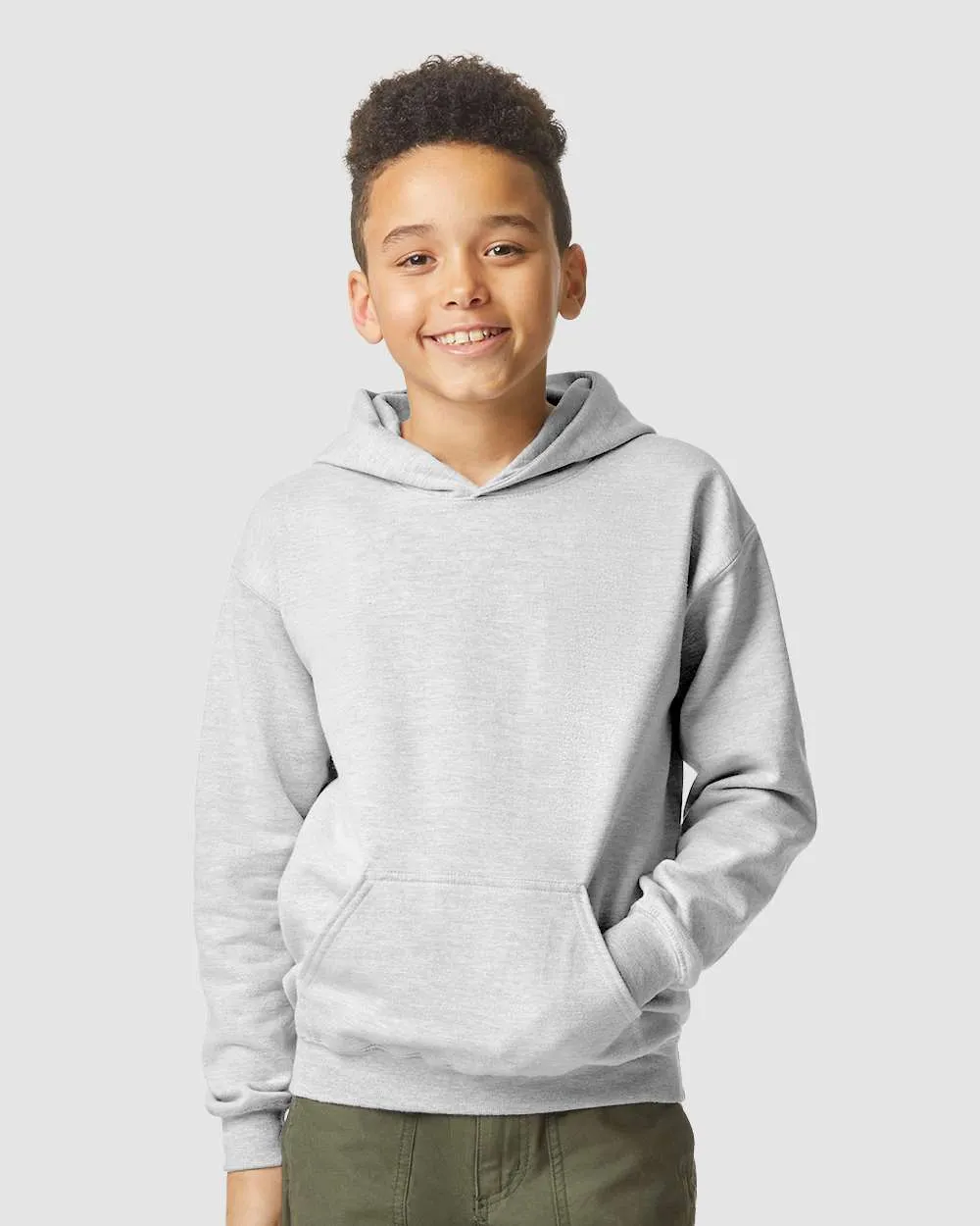 Gildan Softstyle® Youth Midweight Hooded Sweatshirt SF500B