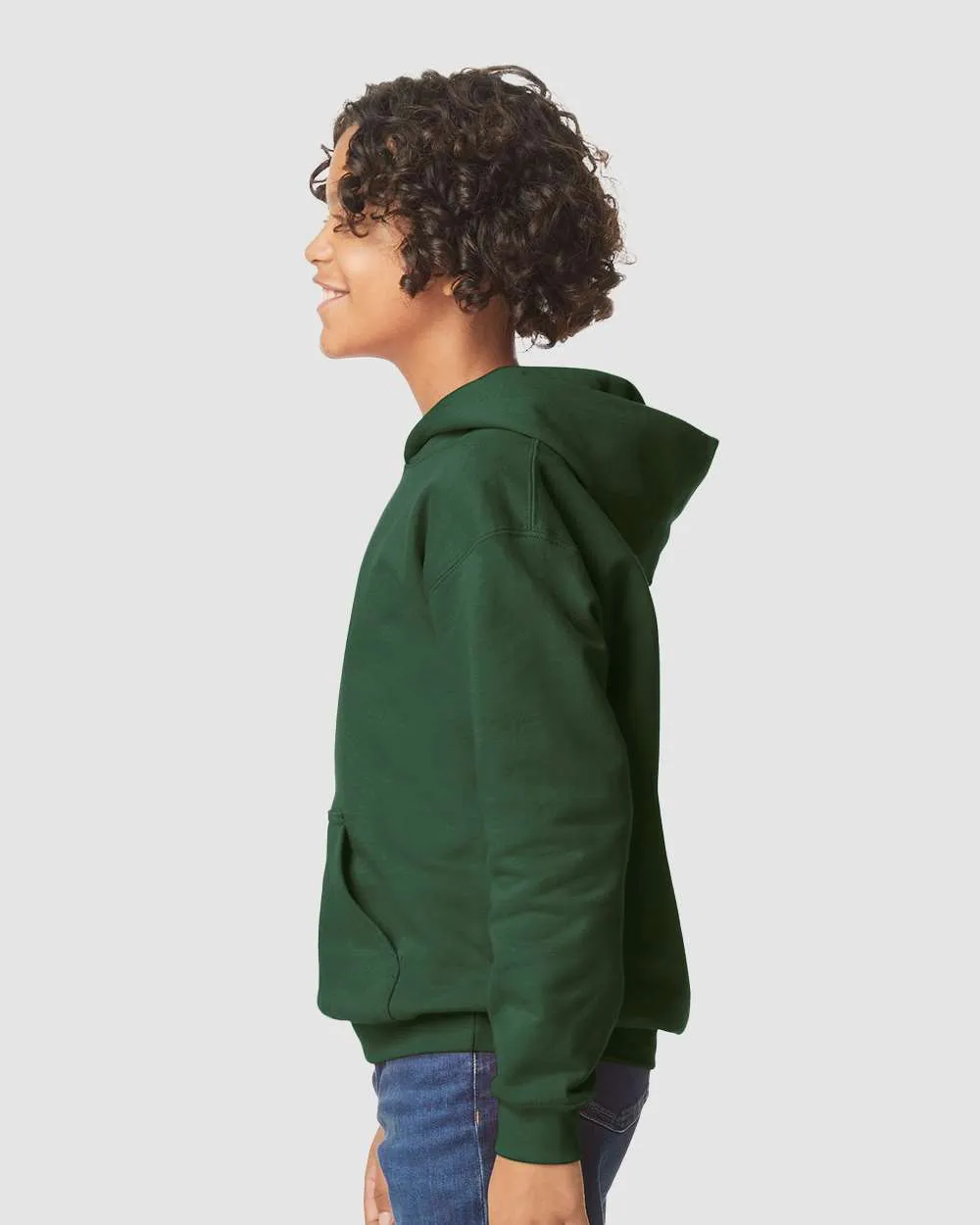 Gildan Softstyle® Youth Midweight Hooded Sweatshirt SF500B