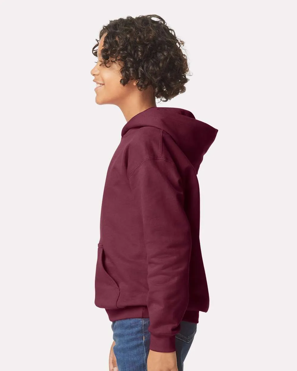 Gildan Softstyle® Youth Midweight Hooded Sweatshirt SF500B