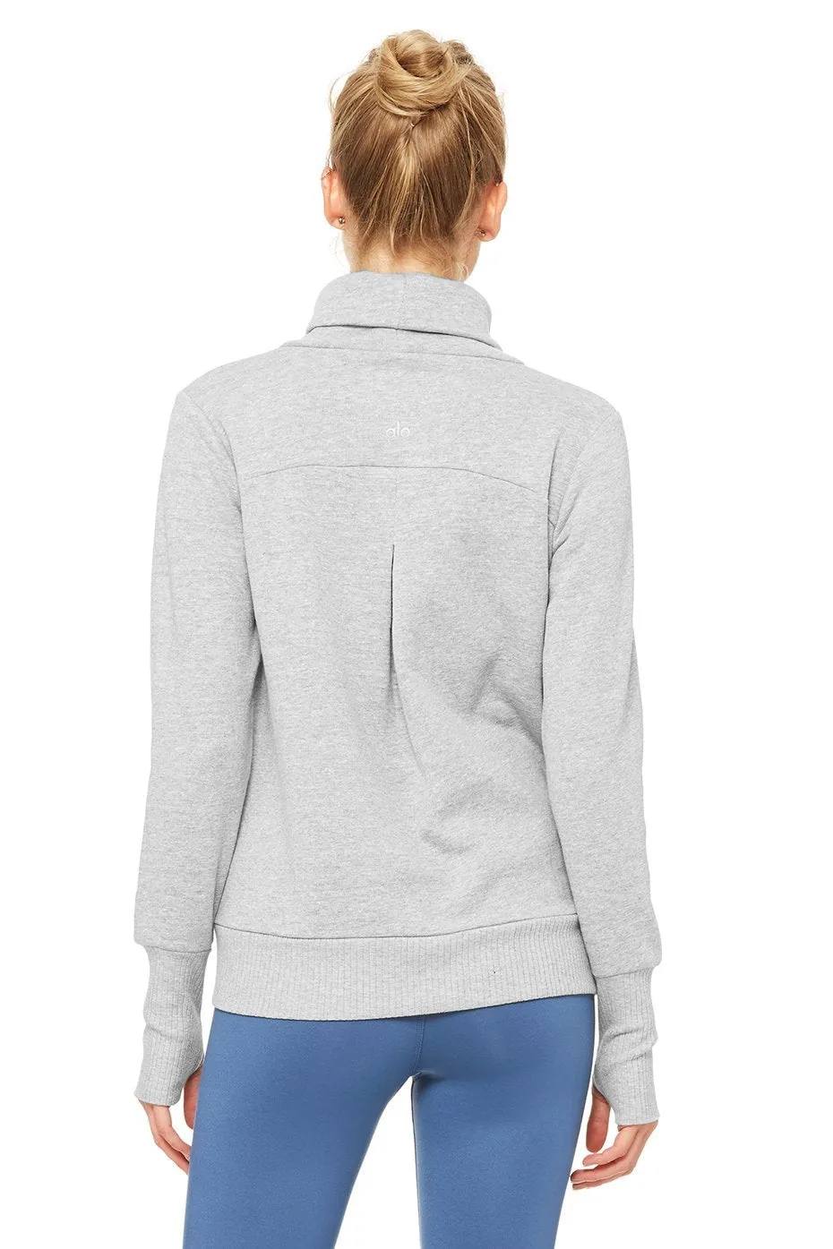 Haze Long Sleeve Top - Dove Grey Heather