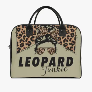 Leopard Junkie Large Travel Handbag