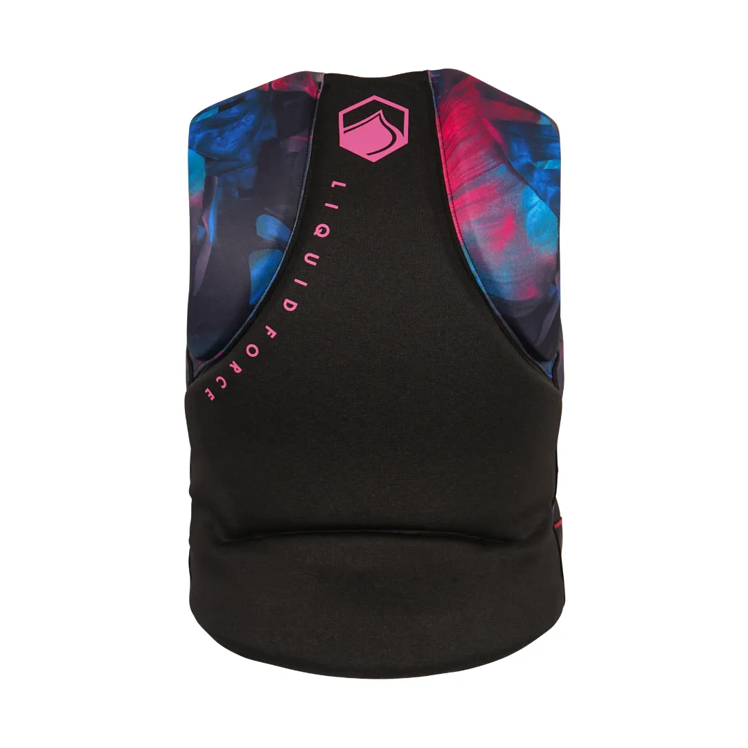 Liquid Force 2024 Heartbreaker CGA Wake Vest-Black/Tropical