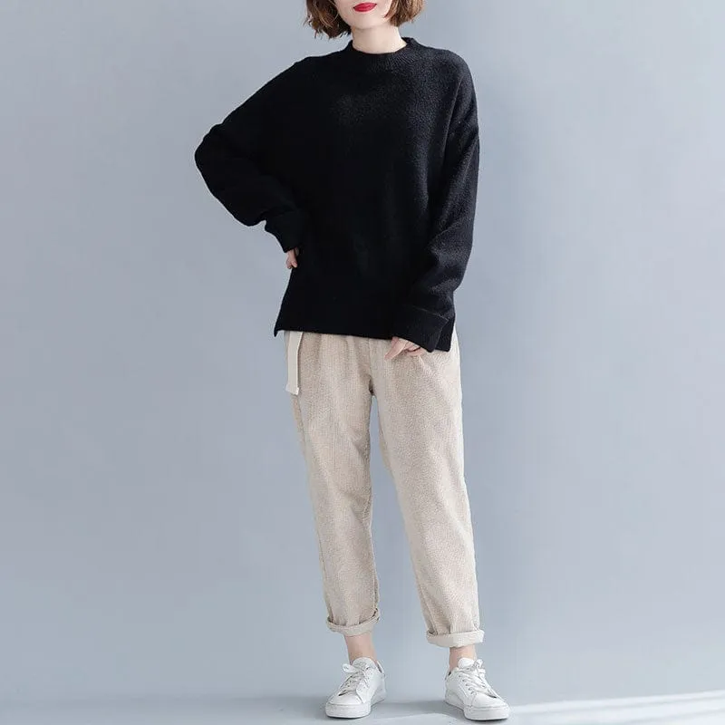 Long Sleeve High Neck Sweater