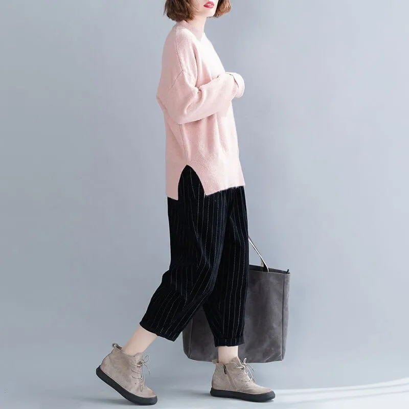 Long Sleeve High Neck Sweater