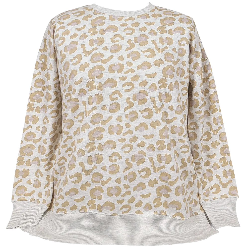 LSW8732 Pajama Top Oatmeal