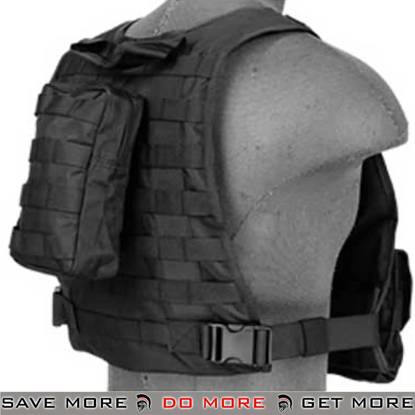 LT CA-301 1000D Lightweight Airsoft Tactical MOLLE Plate Carrier