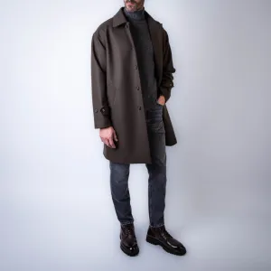 MACKINTOSH COAT SOHO-AGN08 D.OLIVE MO8682 OLIVE