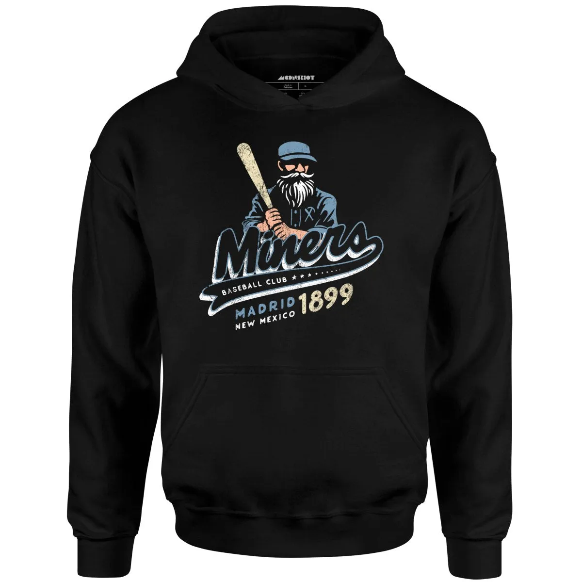 Madrid Miners - New Mexico - Vintage Defunct Baseball Teams - Unisex Hoodie