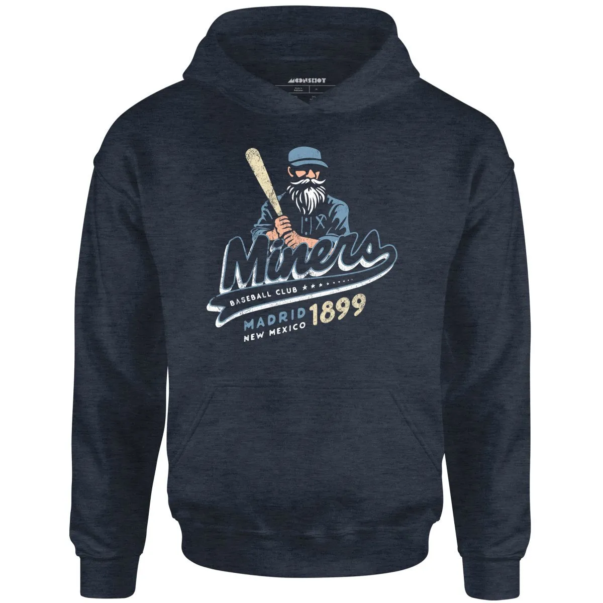 Madrid Miners - New Mexico - Vintage Defunct Baseball Teams - Unisex Hoodie