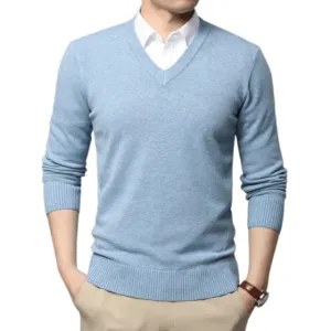 Men's High Quality V Neck Pullover