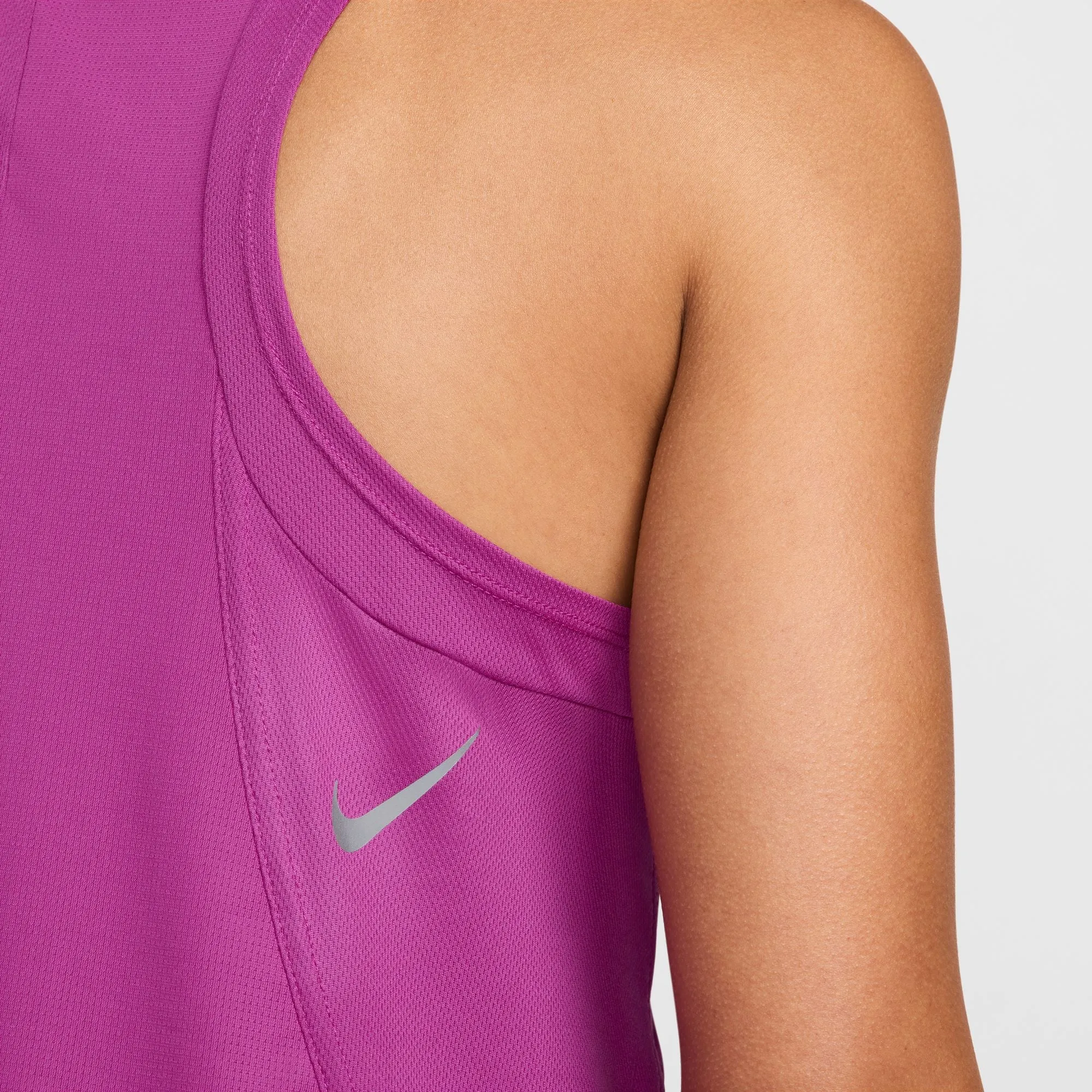 Nike Women's Dri-FIT Race Tank Hot Fuchsia / Reflective Silver