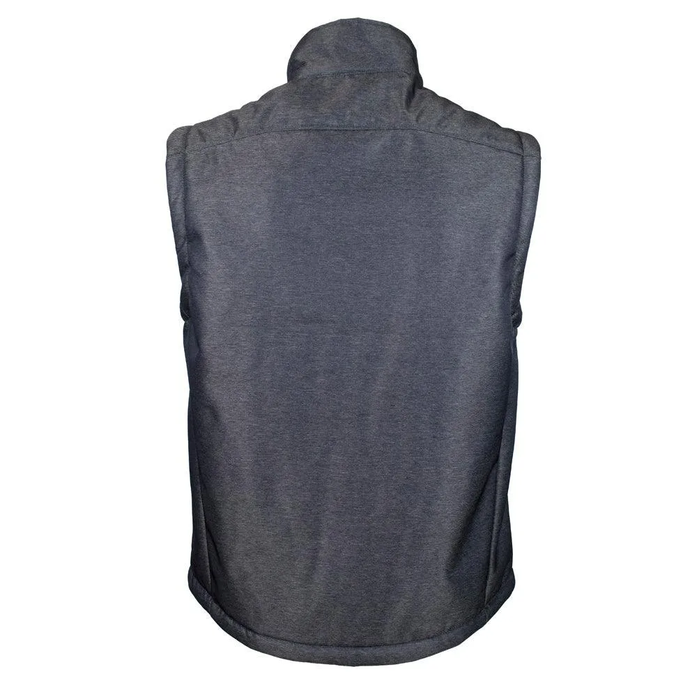 "Hooey Softshell Vest" Denim w/Sherpa