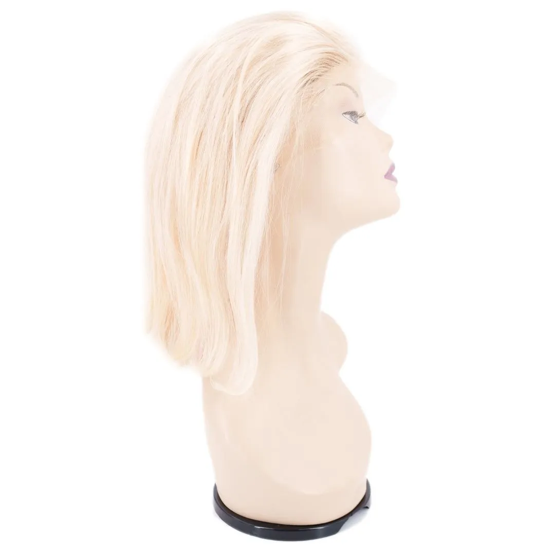 "Kimmi" - Blonde Straight Bob Wig | 100% Human Hair