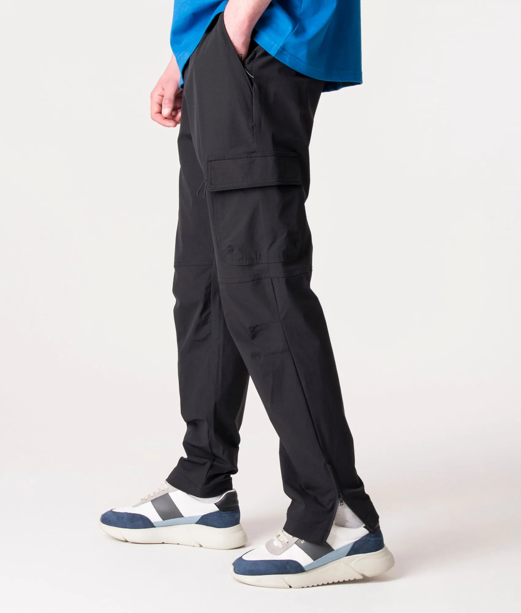 Regular Fit Zipped Tech Cargos