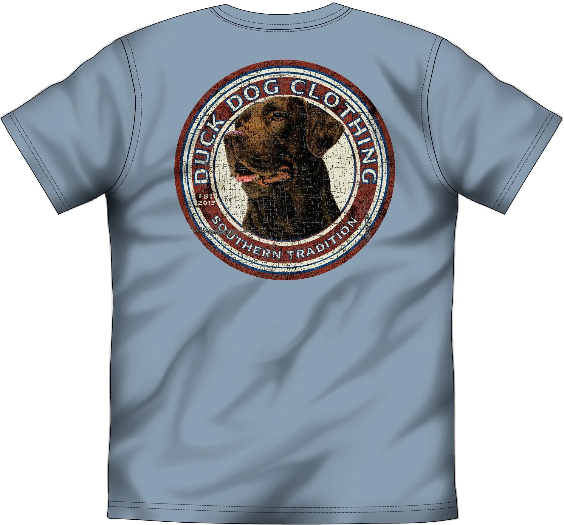 Short Sleeve Pocket T's - Dutch (Chocolate Lab)