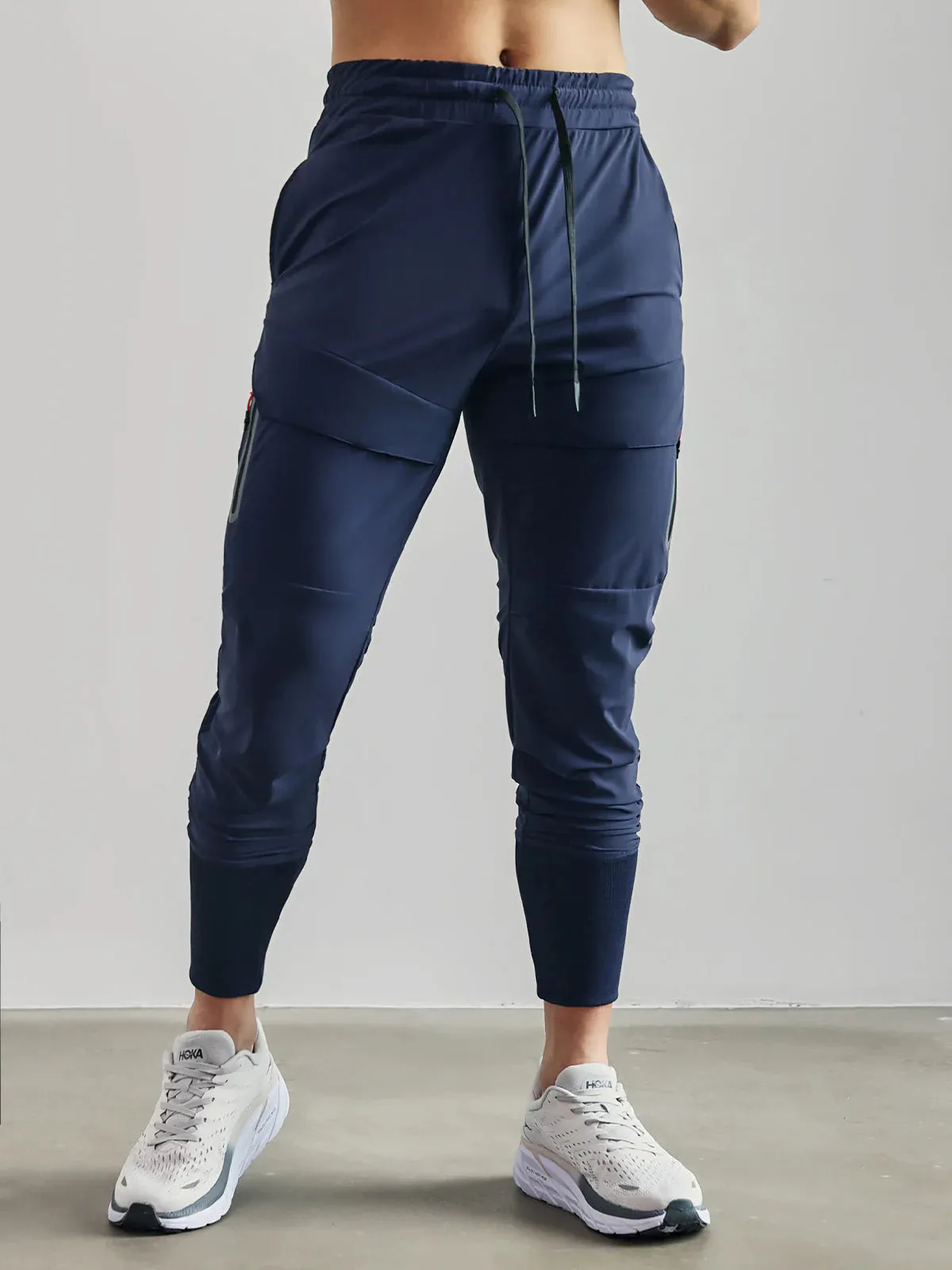 Stay Cool High Rib Cargo Jogger Athletic Pants