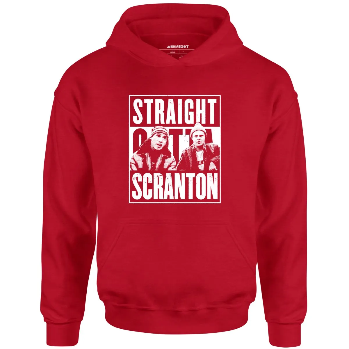 Straight Outta Scranton - Lazy Scranton - Unisex Hoodie