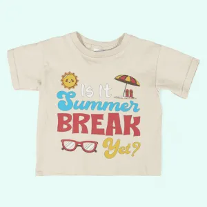 Summer break shirt- Perfect Graduation, End of Year, and Summer Shirt for Kids &amp; Teachers