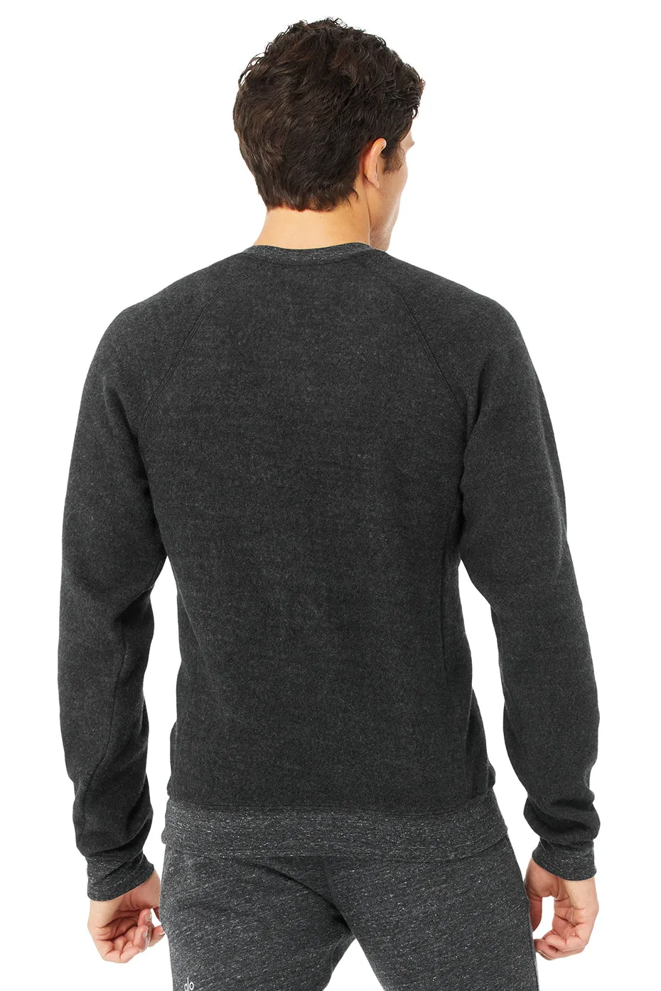 Triumph Crew Neck Sweatshirt - Charcoal Black Triblend