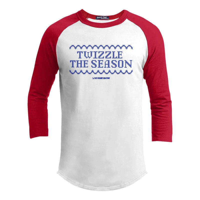 Twizzle the Season, Youth Colorblock Raglan Jersey