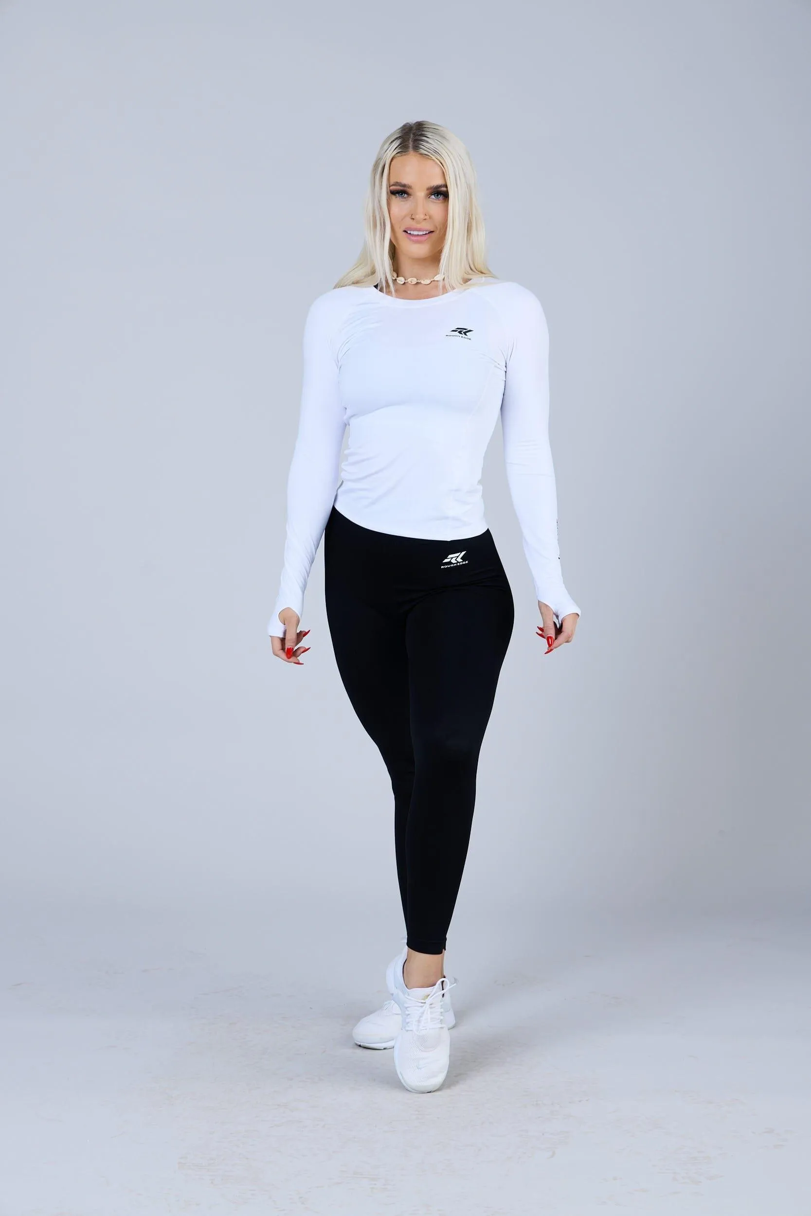 Womens HeatX© Long Sleeve White