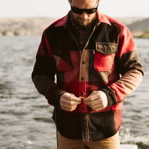 Yukon Wool Shirt Jac | Red Valley Plaid